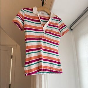 Lacoste Multicolor Striped Polo